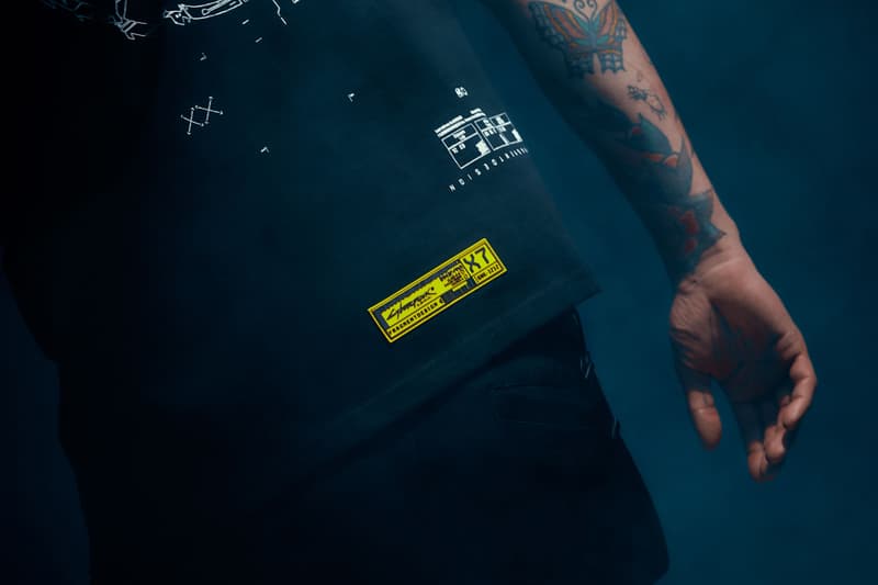 cyberpunk video game gaming hiroshi fujiwara fragment streetwear japanese collaboration collection