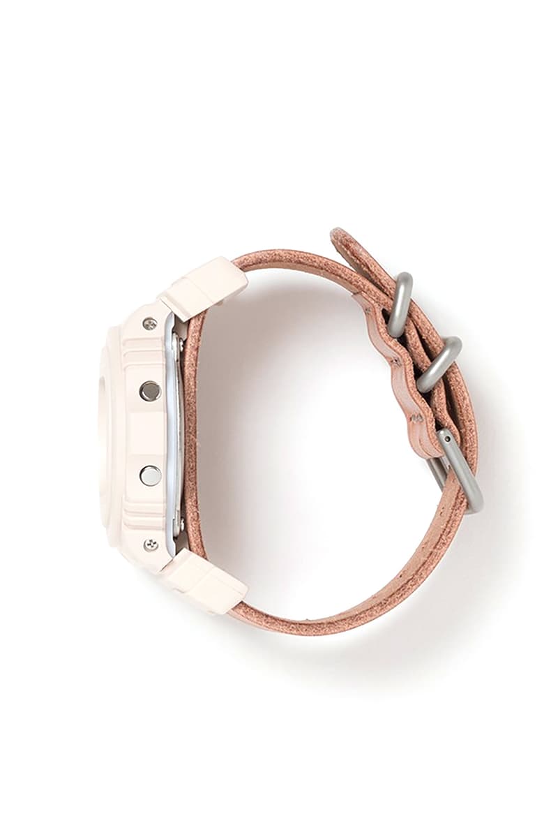 hender scheme g-shock DW 5750 watch release info pricing buying guide store list photos tan brown