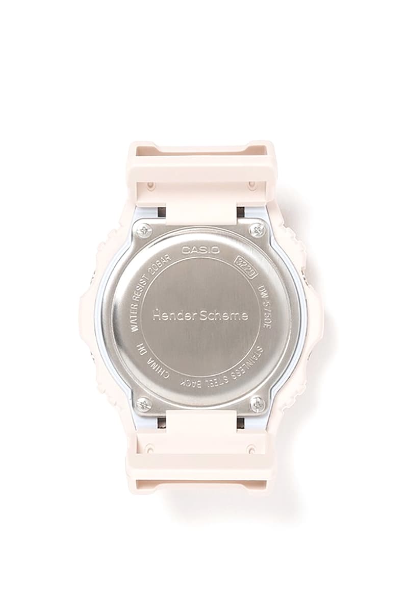 hender scheme g-shock DW 5750 watch release info pricing buying guide store list photos tan brown