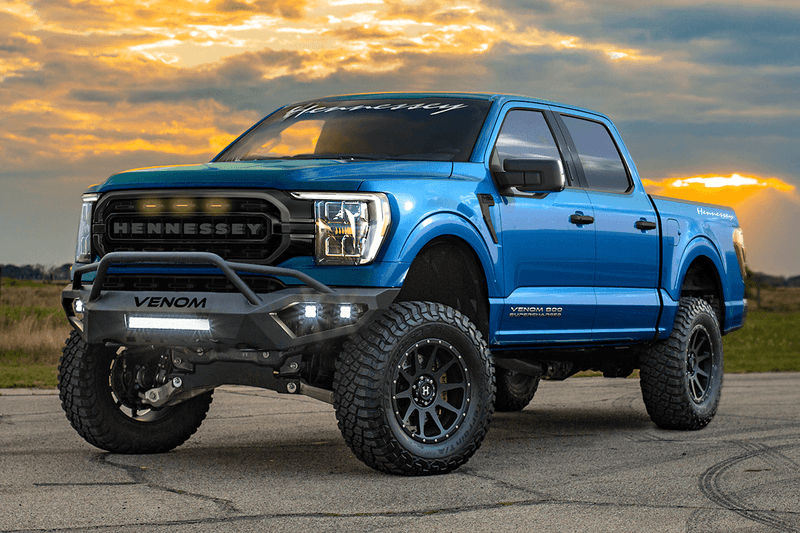 Hennessey VENOM 800 SUPERCHARGED 2021 Ford F-150 Pick-Up Truck V8 805 BHP Ram TRX Supercar Fast Speed Power Performance Tuned Custom Limited Edition USA US United States America Platinum Edition Super Crew