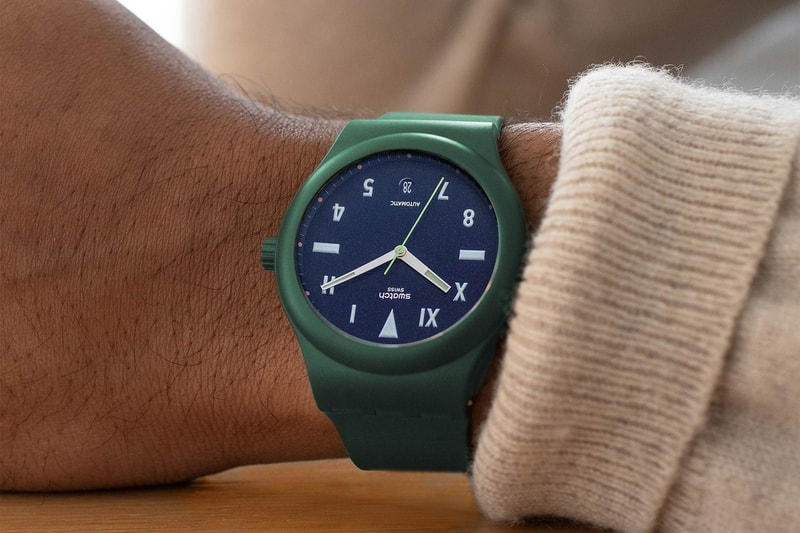 green swatch