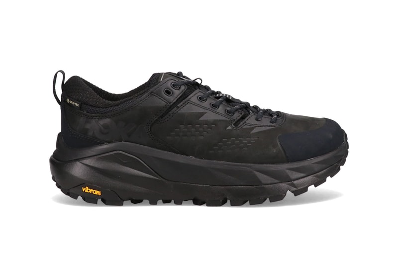 hoka one one kaha low gore tex black green sheen release info photos price store list buying guide 
