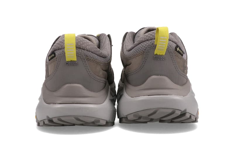 hoka one one kaha low gore tex black green sheen release info photos price store list buying guide