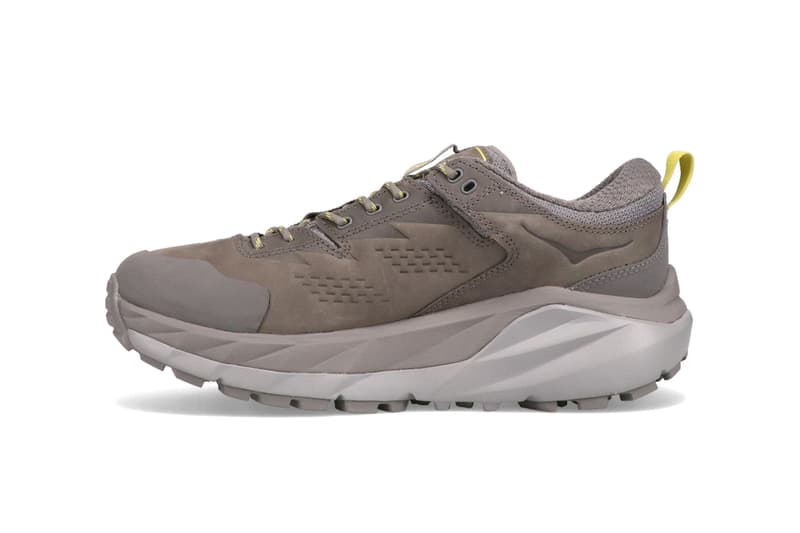 hoka one one kaha low gore tex black green sheen release info photos price store list buying guide