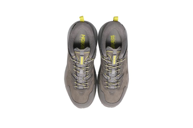 hoka one one kaha low gore tex black green sheen release info photos price store list buying guide