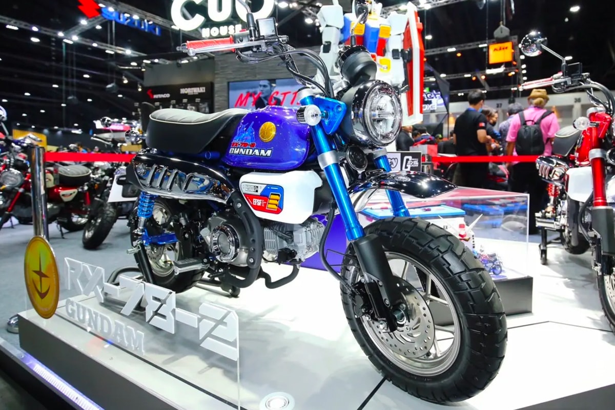 Honda Thailand Gundam Z Series Mini Motorcycles bikes 125cc RX 78 2 Mobile Suit MS 06S Chars Zaku II collectible