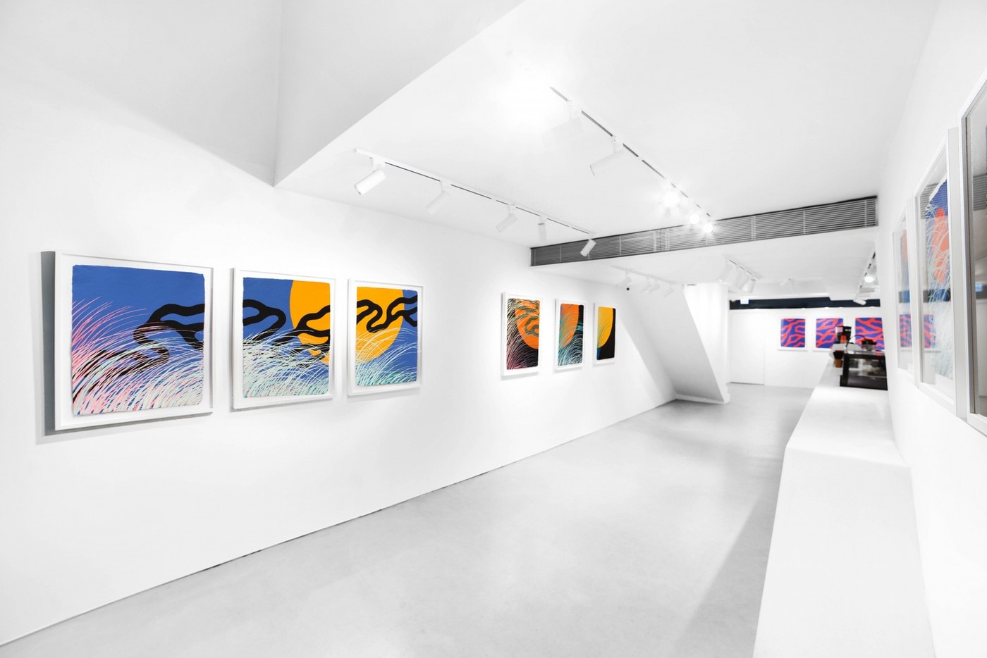 Sam Friedman Features Rockaway Beach in His Solo "FANTASY" Exhibition art painting hong kong cultural artwork Woaw New York 