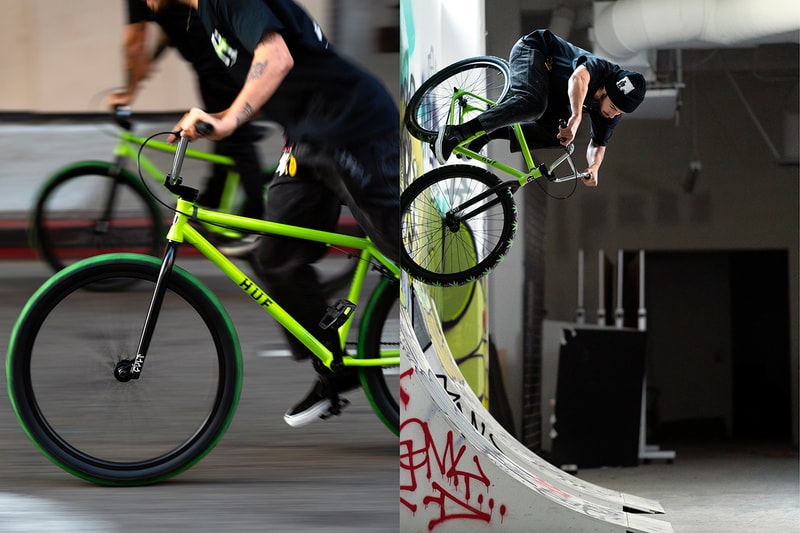 huf cult crew cruiser bike apparel collection hoodie long sleeve socks t-shirt plantlife release info photos