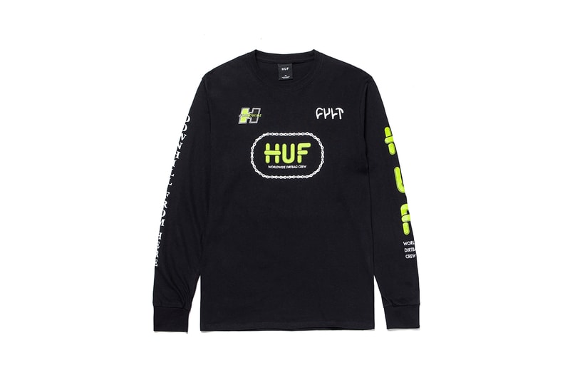 huf cult crew cruiser bike apparel collection hoodie long sleeve socks t-shirt plantlife release info photos