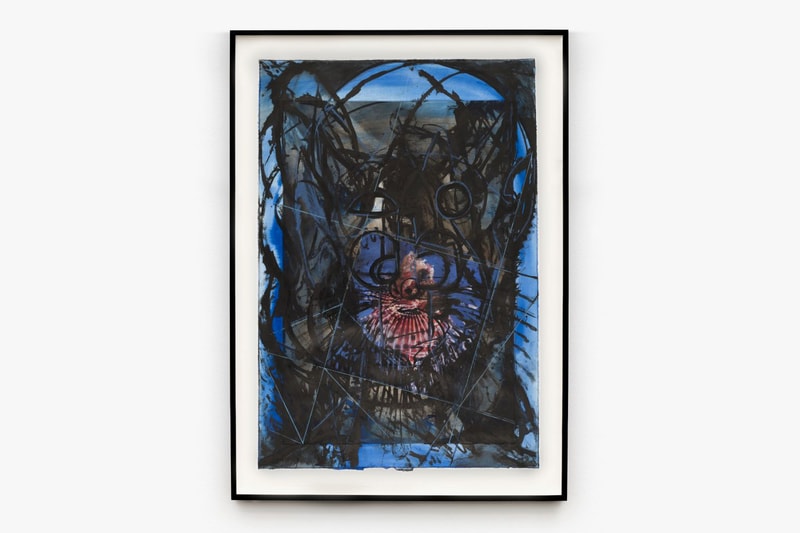 huma bhabha unsuspected solo online exhibition david kordanksy gallery artworks paintings sculptures works on paper