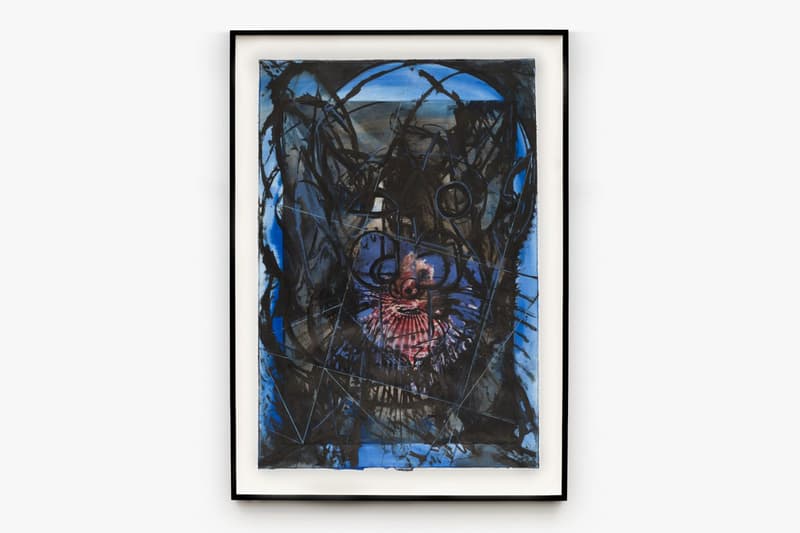 huma bhabha unsuspected solo online exhibition david kordanksy gallery artworks paintings sculptures works on paper