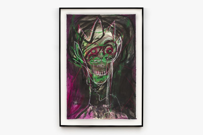 huma bhabha unsuspected solo online exhibition david kordanksy gallery artworks paintings sculptures works on paper