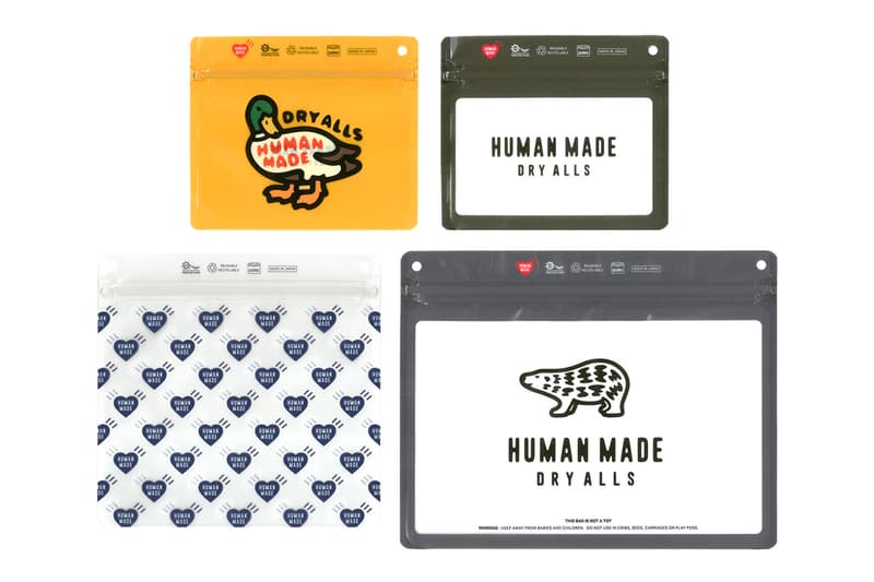 HUMAN MADE UNDERCOVER Pake Zip Bag Capsule Laforet Harajuku Pop-Up Release Info Buy Price