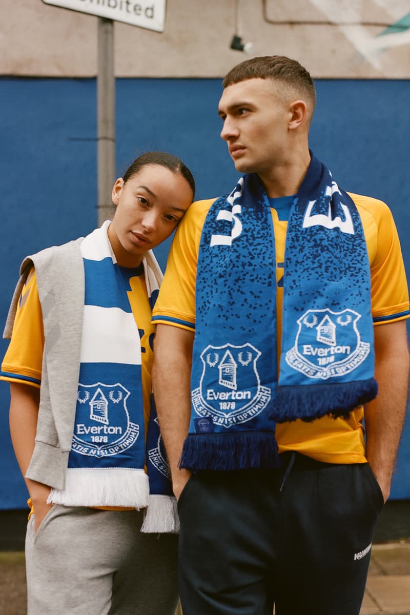 hummel hive spring summer 2021 football Everton club soccer preview