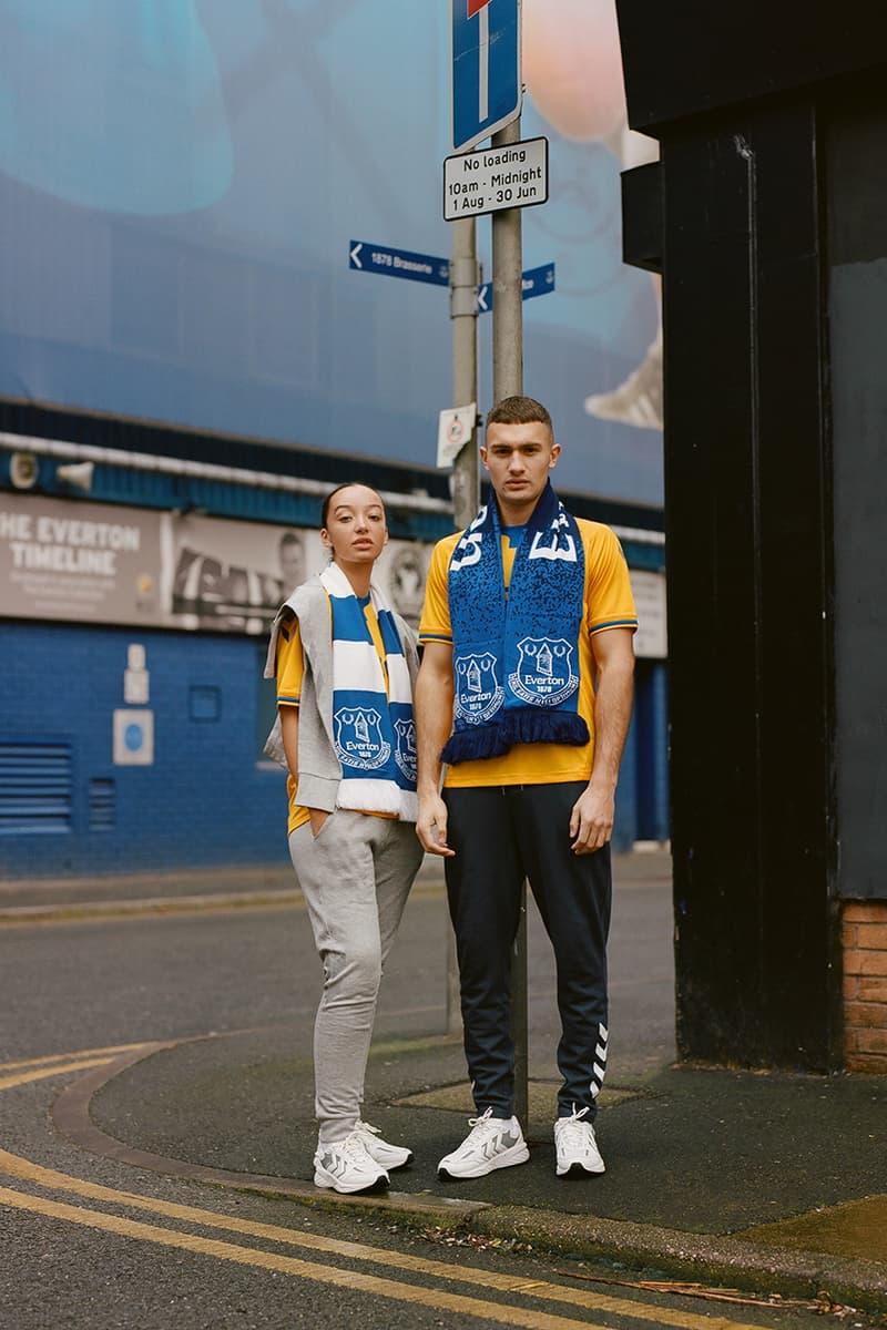 hummel hive spring summer 2021 football Everton club soccer preview 