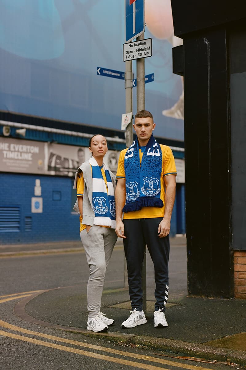 hummel hive spring summer 2021 football Everton club soccer preview