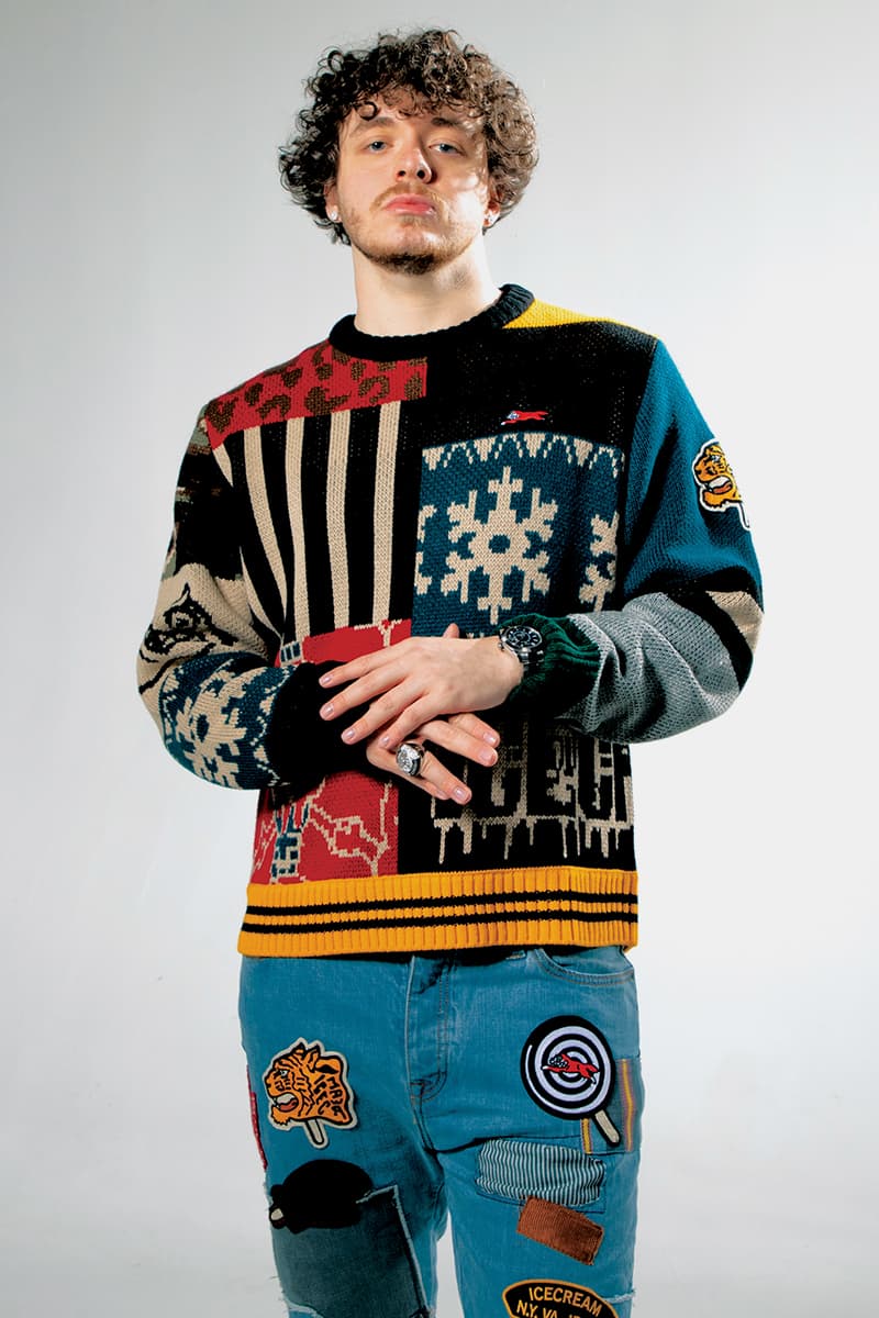 BBC ICE CREAM Winter 2020 Lookbook collection menswear streetwear w20 jack harlow rapper hip hop sweaters hoodies jackets holiday prints billionaire boys club