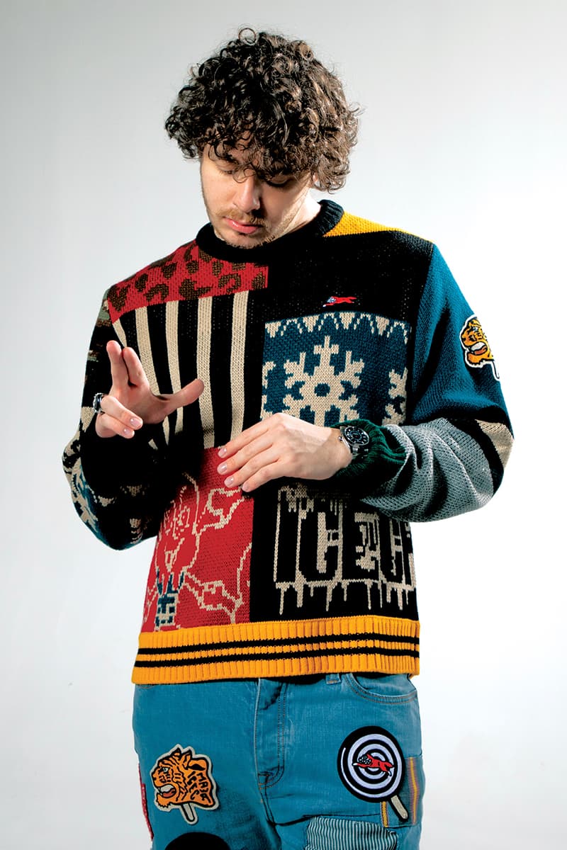 BBC ICE CREAM Winter 2020 Lookbook collection menswear streetwear w20 jack harlow rapper hip hop sweaters hoodies jackets holiday prints billionaire boys club