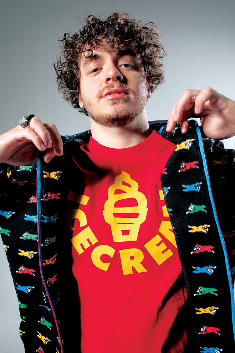 BBC ICE CREAM Winter 2020 Lookbook collection menswear streetwear w20 jack harlow rapper hip hop sweaters hoodies jackets holiday prints billionaire boys club