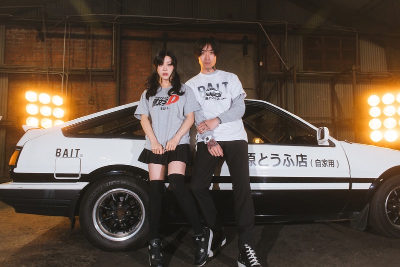 Initial D BAIT Apparel Capsule Release Info Hoodie T shirt long short sleeve Cap Hat Buy Price The Arcade Casio G-SHOCK DW5600 Black White Grey Brown