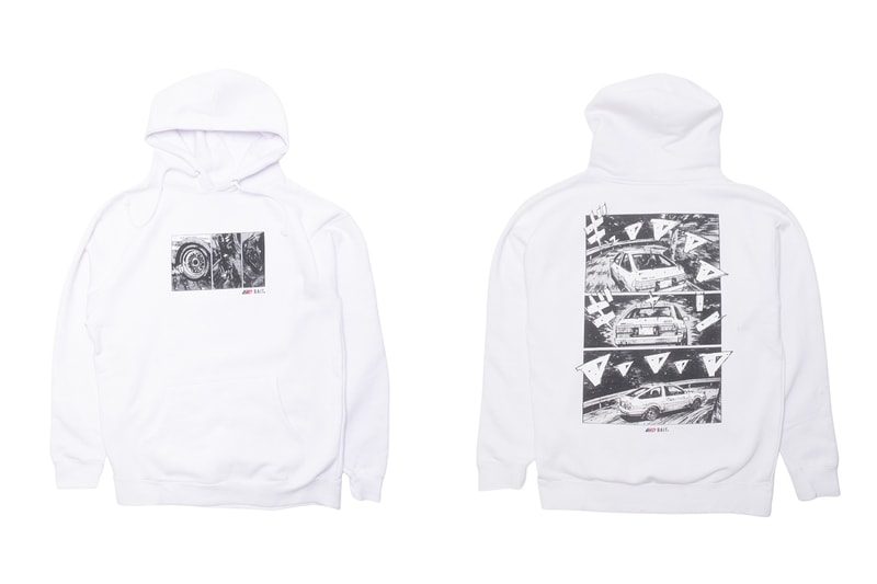 Initial D BAIT Apparel Capsule Release Info Hoodie T shirt long short sleeve Cap Hat Buy Price The Arcade Casio G-SHOCK DW5600 Black White Grey Brown