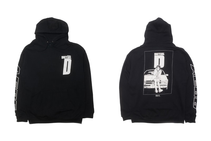 Initial D BAIT Apparel Capsule Release Info Hoodie T shirt long short sleeve Cap Hat Buy Price The Arcade Casio G-SHOCK DW5600 Black White Grey Brown
