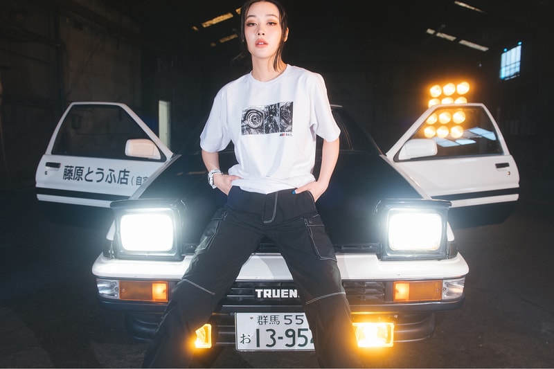 Initial D BAIT Apparel Capsule Release Info Hoodie T shirt long short sleeve Cap Hat Buy Price The Arcade Casio G-SHOCK DW5600 Black White Grey Brown