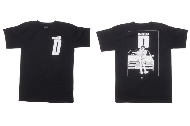Initial D BAIT Apparel Capsule Release Info Hoodie T shirt long short sleeve Cap Hat Buy Price The Arcade Casio G-SHOCK DW5600 Black White Grey Brown
