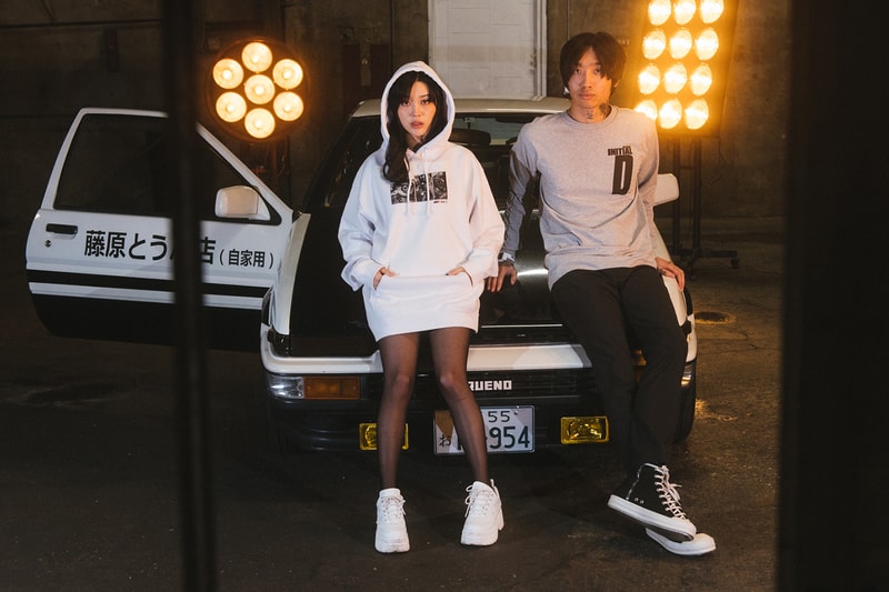 Initial D BAIT Apparel Capsule Release Info Hoodie T shirt long short sleeve Cap Hat Buy Price The Arcade Casio G-SHOCK DW5600 Black White Grey Brown
