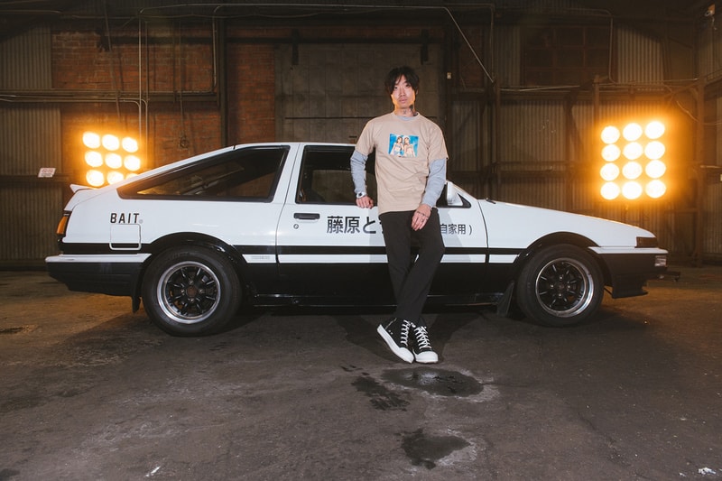 Initial D BAIT Apparel Capsule Release Info Hoodie T shirt long short sleeve Cap Hat Buy Price The Arcade Casio G-SHOCK DW5600 Black White Grey Brown