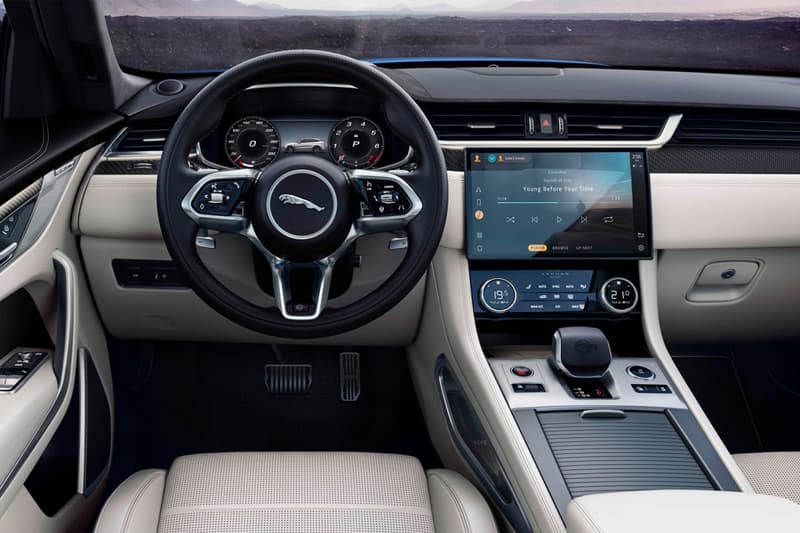 jaguar 2021 f pace svr performance suv v8 engine 550 horsepower
