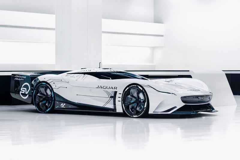 Jaguar Vision Gran Turismo SV PlayStation 5 'Gran Turismo 7' Automotive Car Racing Game Exclusive Interview Exterior Cars Designer Electric Hypercar Super car British Engineering Development Liquid Nitrogen Tech D-Type C-Type Ollie Cattell-Ford