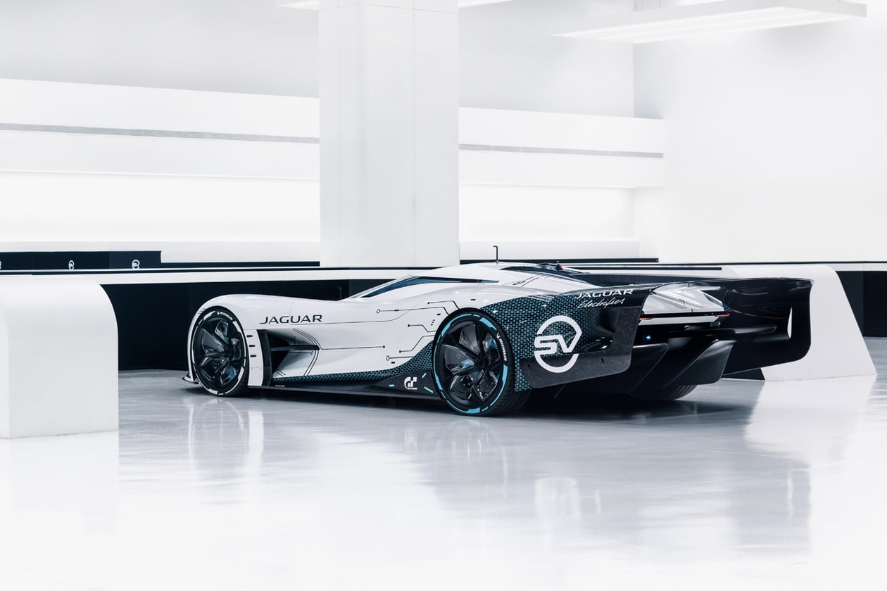 Jaguar Vision Gran Turismo SV PlayStation 5 'Gran Turismo 7' Automotive Car Racing Game Exclusive Interview Exterior Cars Designer Electric Hypercar Super car British Engineering Development Liquid Nitrogen Tech D-Type C-Type Ollie Cattell-Ford