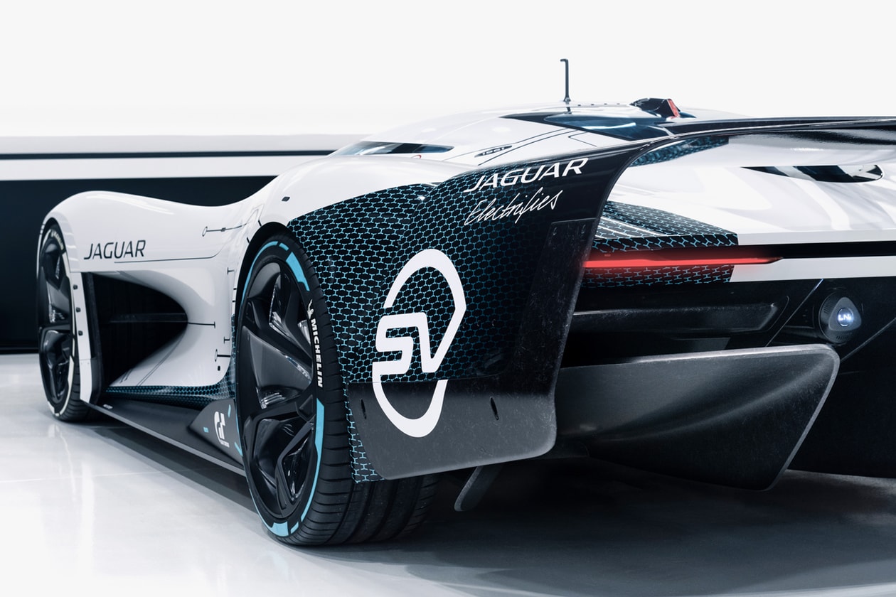 Jaguar Vision Gran Turismo SV PlayStation 5 'Gran Turismo 7' Automotive Car Racing Game Exclusive Interview Exterior Cars Designer Electric Hypercar Super car British Engineering Development Liquid Nitrogen Tech D-Type C-Type Ollie Cattell-Ford