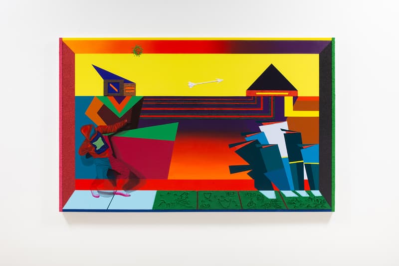 jamaal petermen grunch in bed exhibition james fuentes gallery artworks paintings sculptures