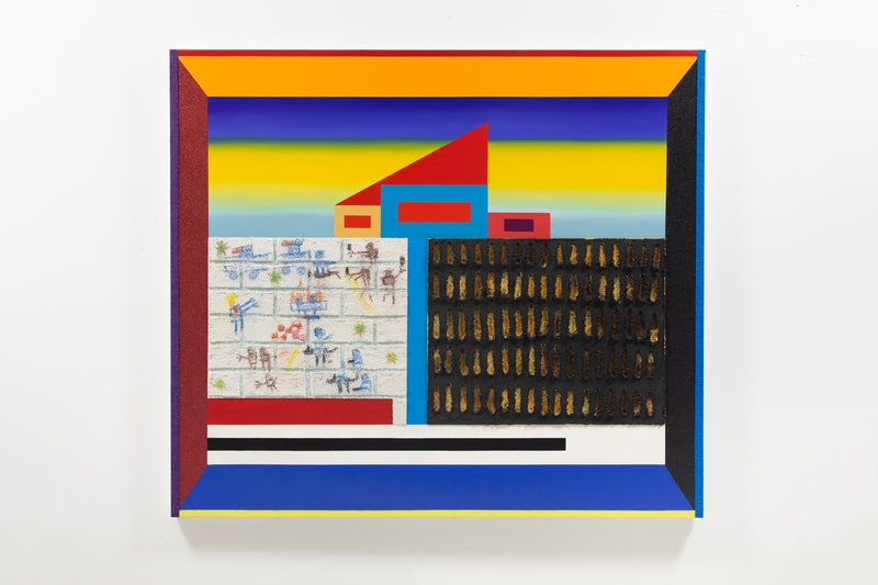 jamaal petermen grunch in bed exhibition james fuentes gallery artworks paintings sculptures