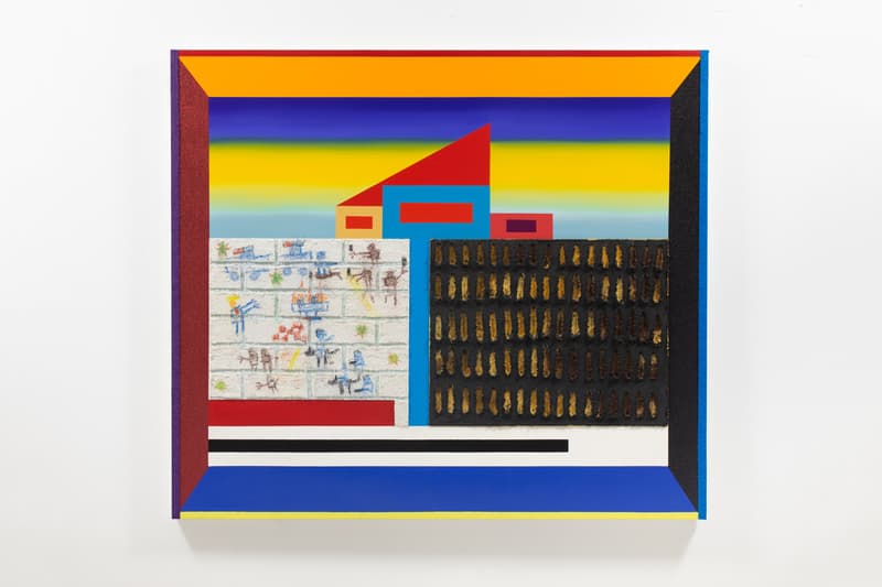 jamaal petermen grunch in bed exhibition james fuentes gallery artworks paintings sculptures