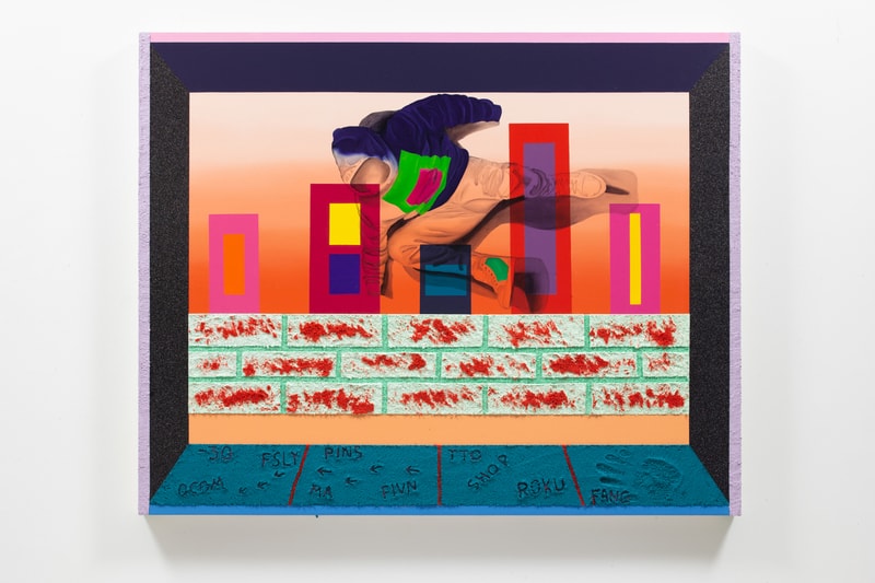jamaal petermen grunch in bed exhibition james fuentes gallery artworks paintings sculptures