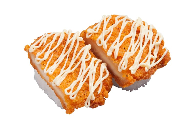 Japanese Sushi Chain Introduces Fried Chicken Sushi Just in Time for Christmas
