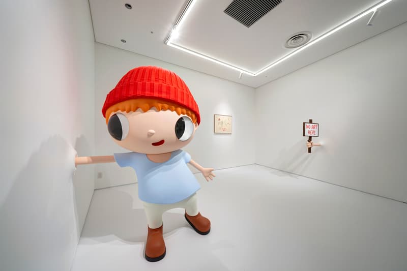 javier calleja no art here nanzuka 2g exhibition tokyo japan artworks paintings sculptures