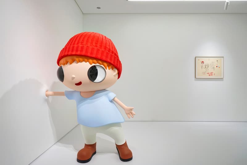 javier calleja no art here nanzuka 2g exhibition tokyo japan artworks paintings sculptures