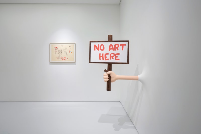 javier calleja no art here nanzuka 2g exhibition tokyo japan artworks paintings sculptures