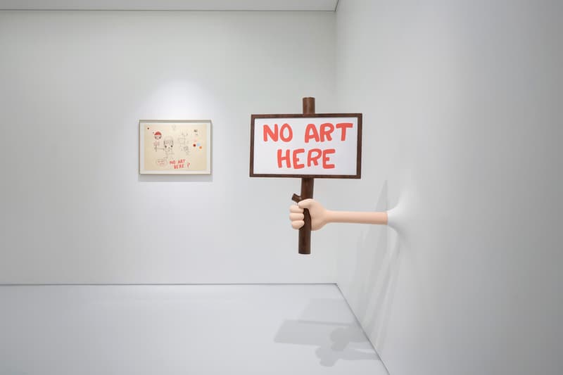 javier calleja no art here nanzuka 2g exhibition tokyo japan artworks paintings sculptures