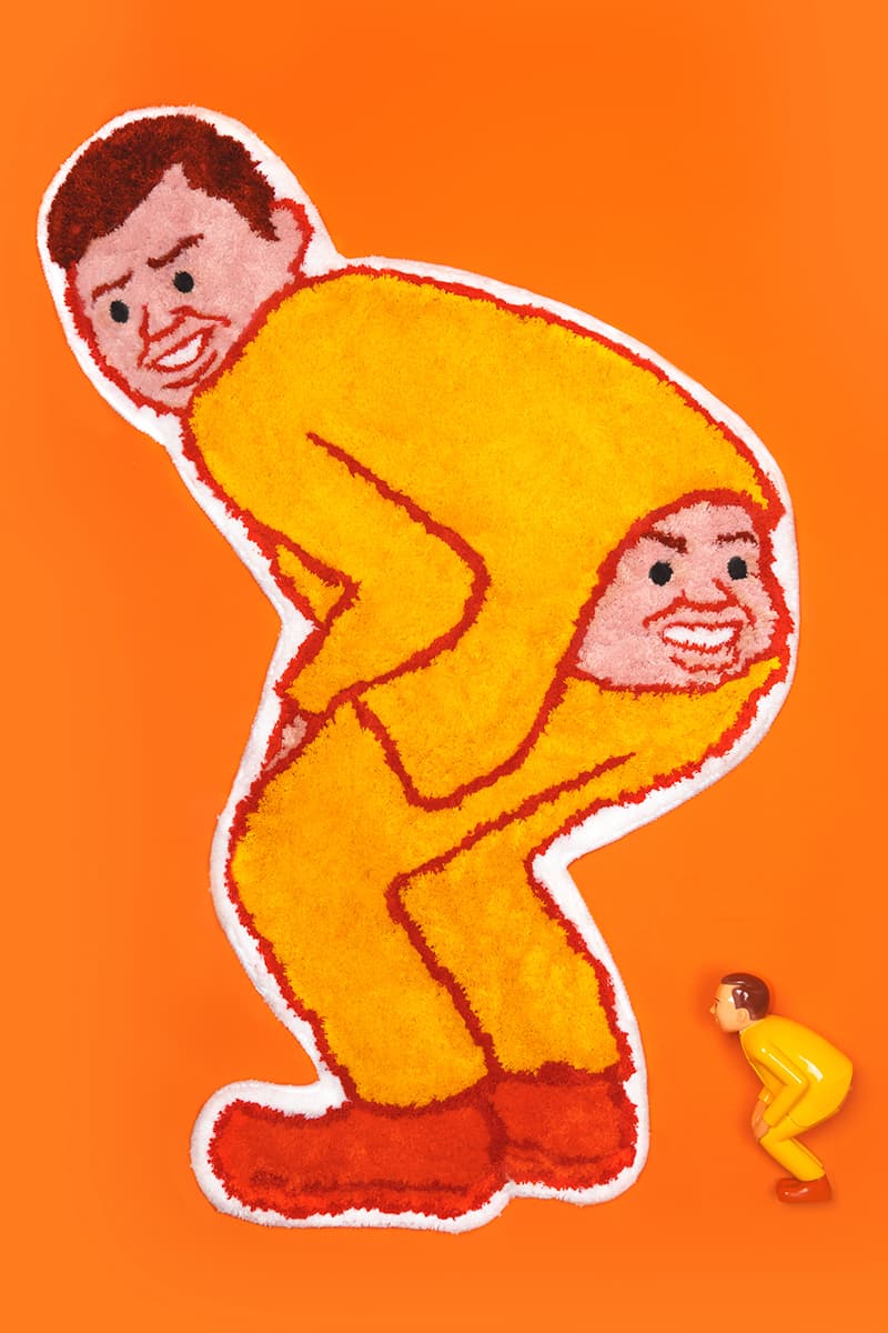 Joan Cornellá Bootyboop Vinyl Figure rug Release allrightsreserved arr sothebys my life is pointless