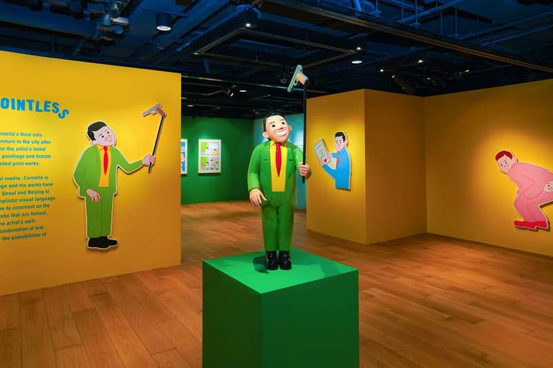 Joan Cornellà My Life Is Pointless Contemporary Showcase Interview Sothebys Hong Kong allrightsreserved dark humor satire original paintings life sized panels