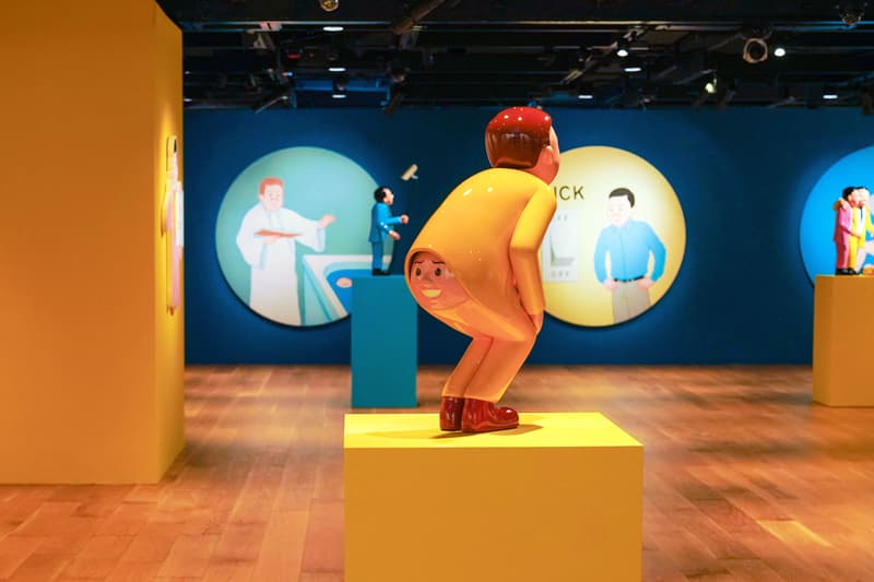Joan Cornellà My Life Is Pointless Contemporary Showcase Interview Sothebys Hong Kong allrightsreserved dark humor satire original paintings life sized panels