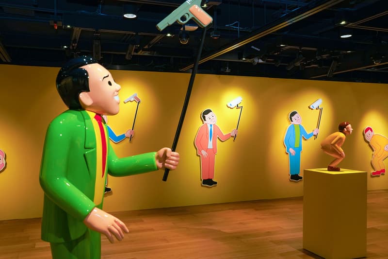 Joan Cornellà My Life Is Pointless Contemporary Showcase Interview Sothebys Hong Kong allrightsreserved dark humor satire original paintings life sized panels