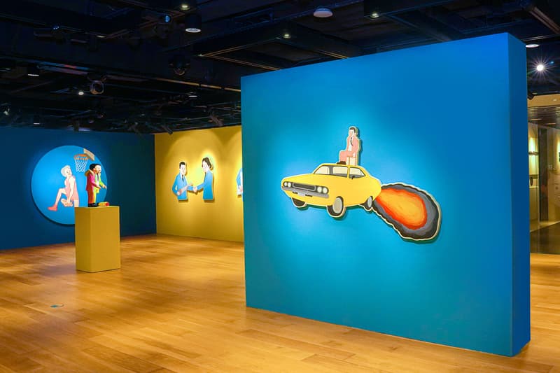 Joan Cornellà My Life Is Pointless Contemporary Showcase Interview Sothebys Hong Kong allrightsreserved dark humor satire original paintings life sized panels