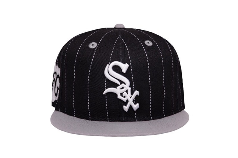 chicago white sox joe freshgoods new era cap hat 59fifty black green white pinstripes hoodie t shirt release info photos pricing store list buying guide