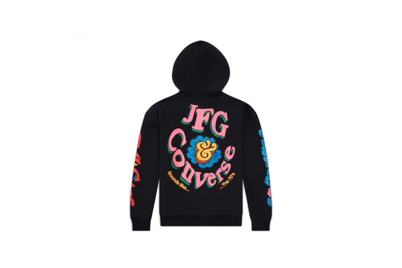 joe freshgoods converse chuck taylor multi-color pro leather black purple hoodie tie dye t-shirt duffel bag release date info pricing buying guide